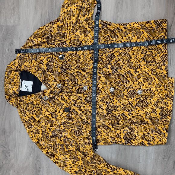 Stephan Janson Woman’s Animal Print Jacket Size 56 US 20 Vintage Made in italy - Picture 9 of 9